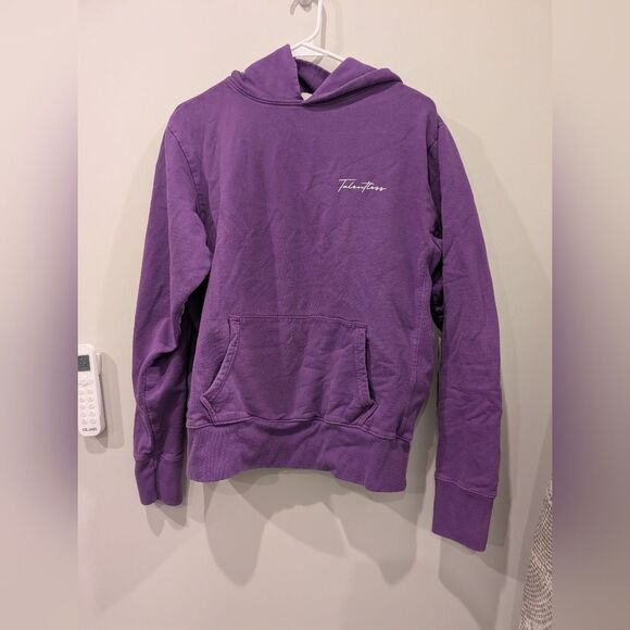 Talentless Purple Hoodie Womens Heavyweight Hoodie Sweater Size Small - Picture 2 of 4